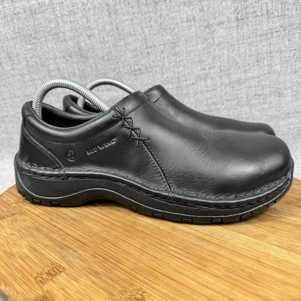 Red Wing Loafers Women's Size 9 B Steel Toe Leather Work Safety Shoes